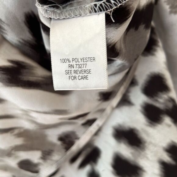 Apt. 9 Women's Size XL Sleeveless Animal Print Blouse - Picture 5 of 6